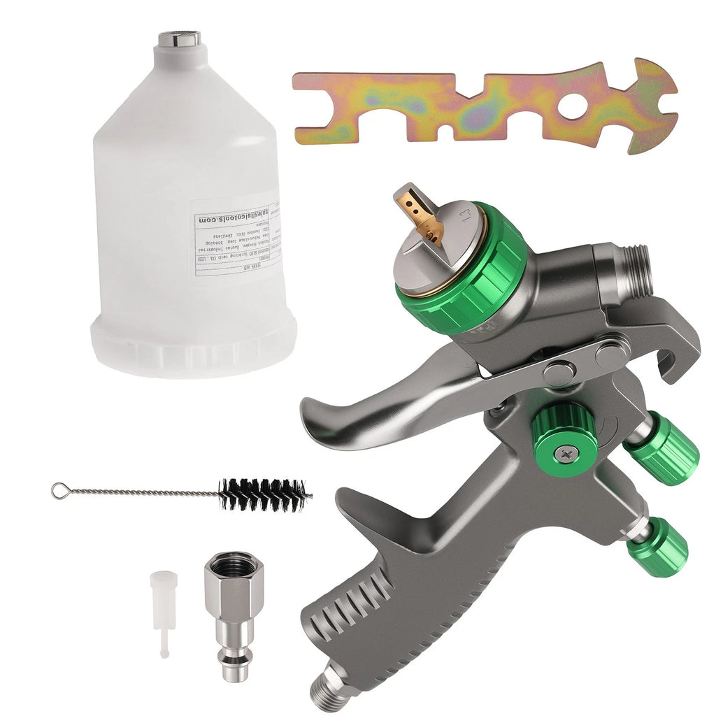 1.3mm LVLP Spray Gun for Car Body 600cc Tank