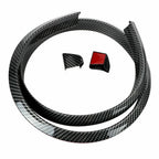 Universal Carbon Fiber Rear Spoiler Wing for Sunroof Window Tail Lip Trim