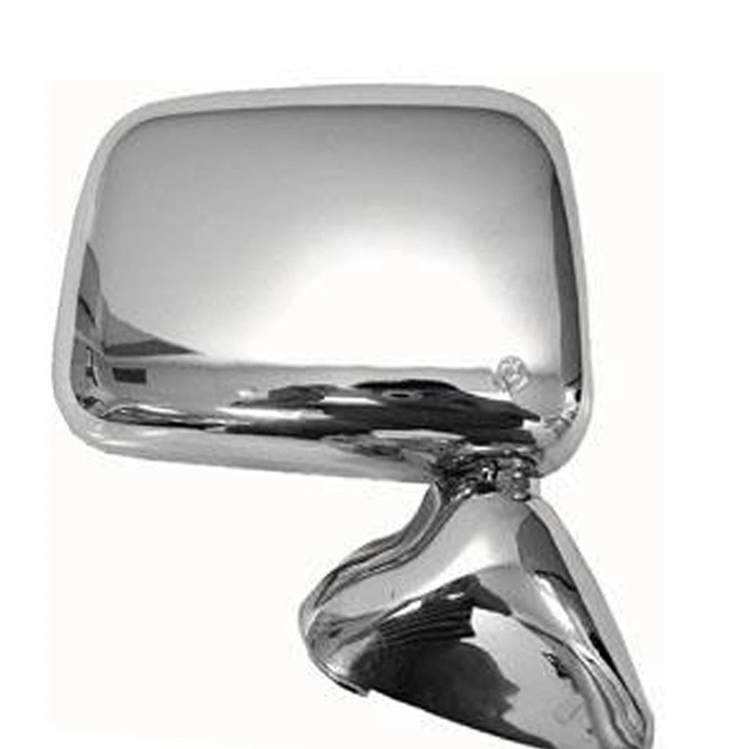 Replacement Chrome Passenger Side Manual Door Mirror for Toyota Hilux (2005–2015)