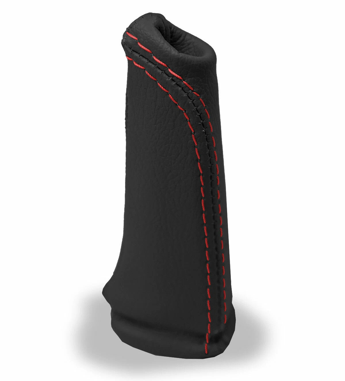 E Brake Boot Cover for BMW E60 (2004–2010) Black Red Stitch PVC Leather