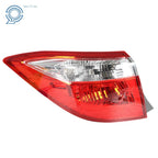 Outer Tail Light Lamp for Toyota Corolla (2014–2016) Red Halogen Left