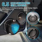 2X Speaker Grill Cover for Car Subwoofer (Universal Fit)