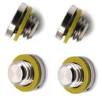 Set of 4 Drain Screw Kit for Mercury Marine MerCruiser Gear Case (10-79953Q04)