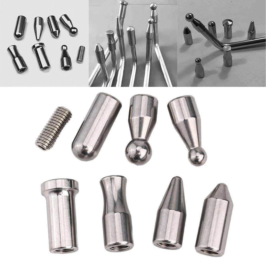 Dent Removal Rod Tips for Paintless Dent Repair Tool (M8)