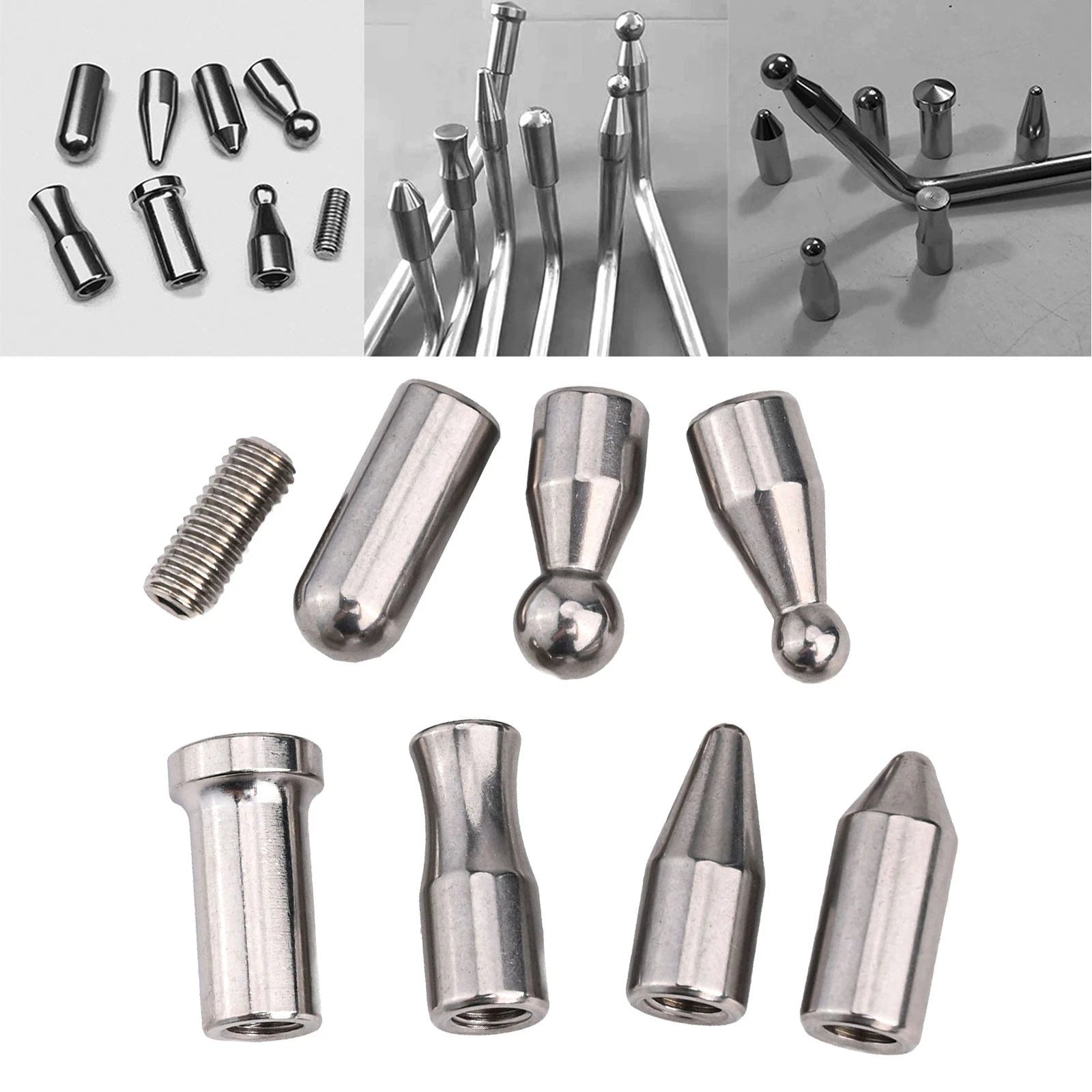 Dent Removal Rod Tips for Paintless Dent Repair Tool (M8)