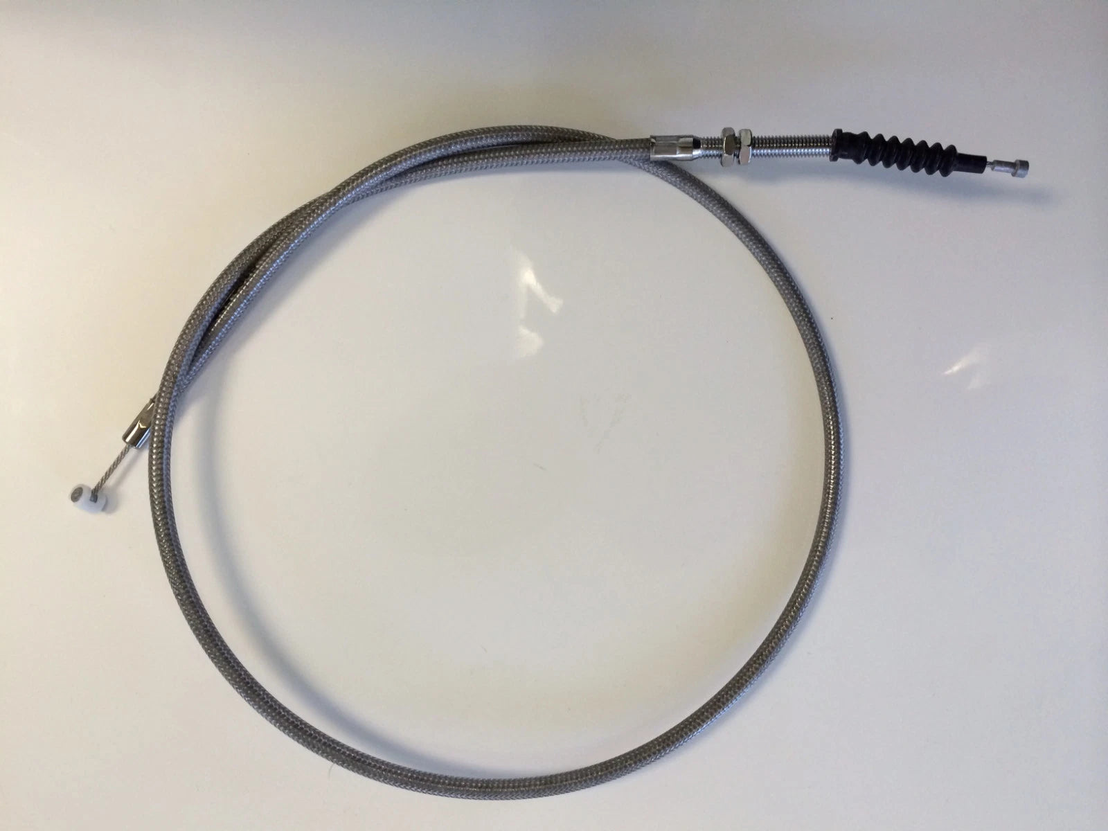 Steel Braided Thumb Throttle Cable for Kawasaki KFX700 (2003–2008)
