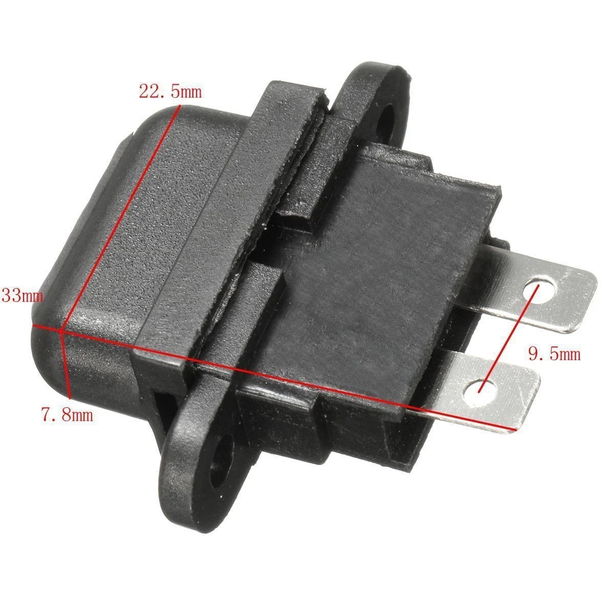 Set of 5 Auto Blade Standard Fuse Holders for Car Boat Truck