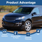 Front Upper Bumper Cover for Chevrolet Traverse (2013–2017)