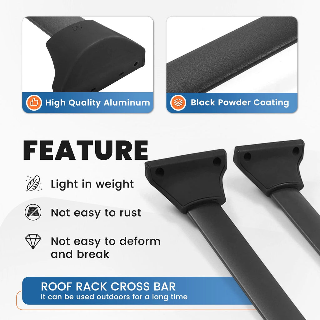 Roof Rack Cross Bar Set for Honda Pilot YF5/6 (2016–2022)
