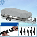 Heavy Duty Waterproof Boat Cover for 21-24ft Trailers (2021–2024)