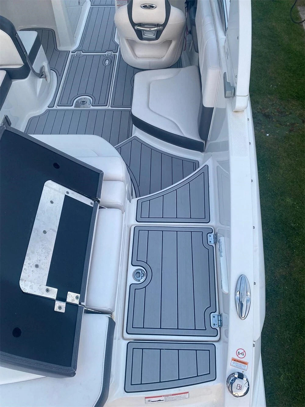 EVA Foam Faux Teak Floor Pad for Chaparral 237 SSX (2019)