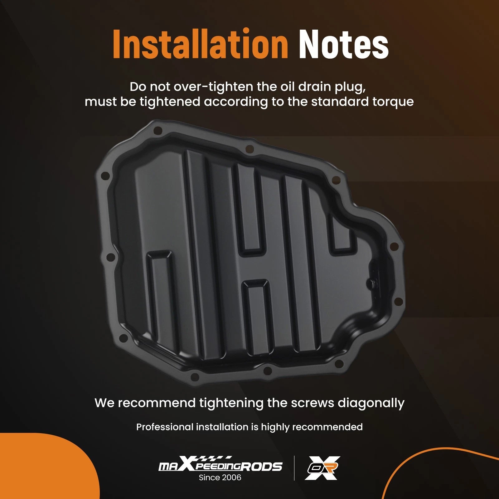 Engine Oil Pan Assembly for Nissan Altima 2.5L (2014-2018) Steel