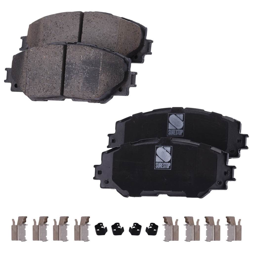 Front Brake Pad Set for Toyota Corolla, RAV4, Prius, Scion xB (2009–2019)