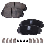 Front Brake Pad Set for Toyota Corolla, RAV4, Prius, Scion xB (2009–2019)