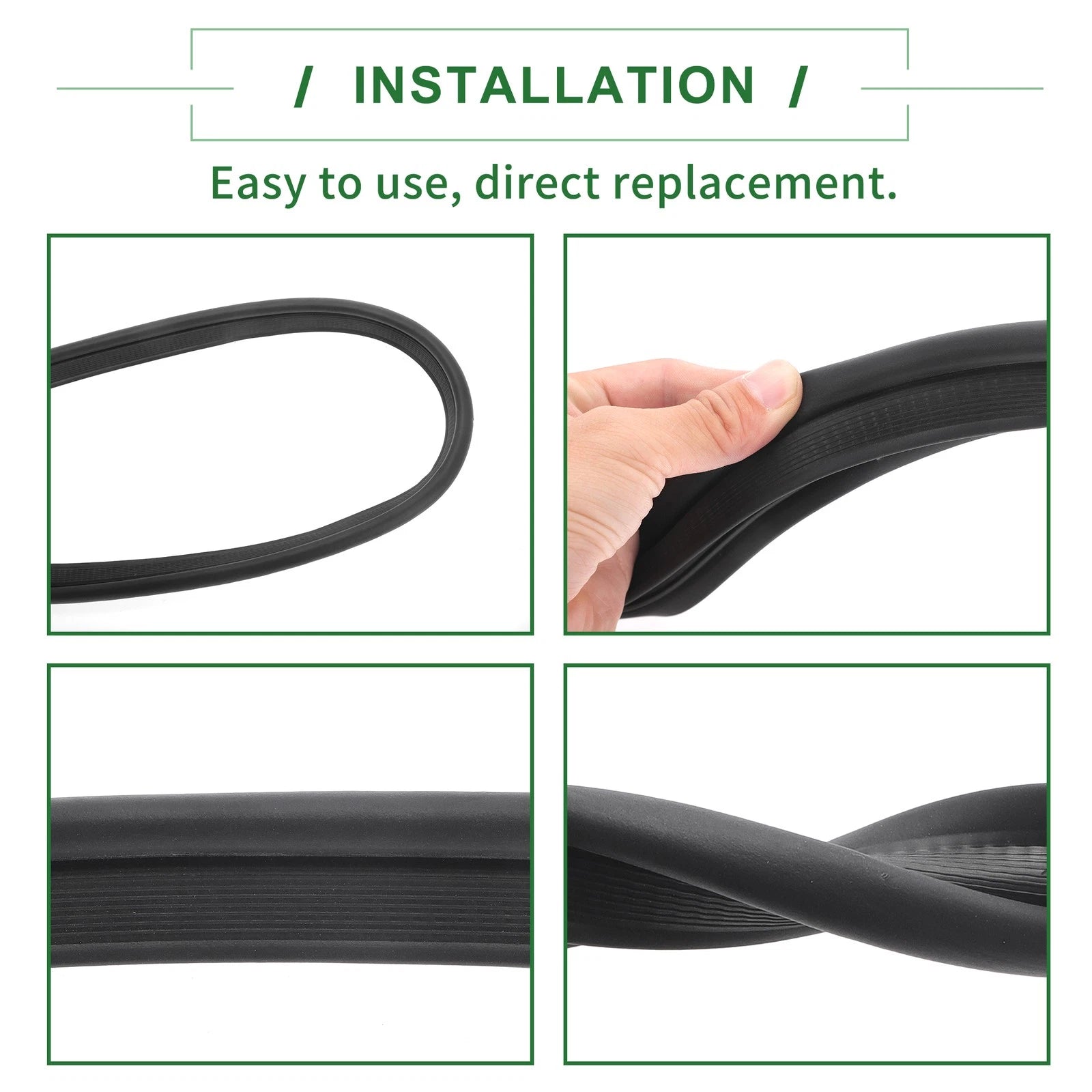 Rear Trunk Weatherstrip Seal for Toyota Corolla Matrix (2003–2008) No.6446102070