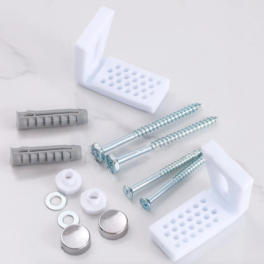 Set of 4 Screws for Half Pedestal Basins L-shaped Pan Seat Hinge Bidet