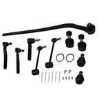 Set of 10 Ball Joints and Tie Rods for Jeep Wrangler (2007–2018)