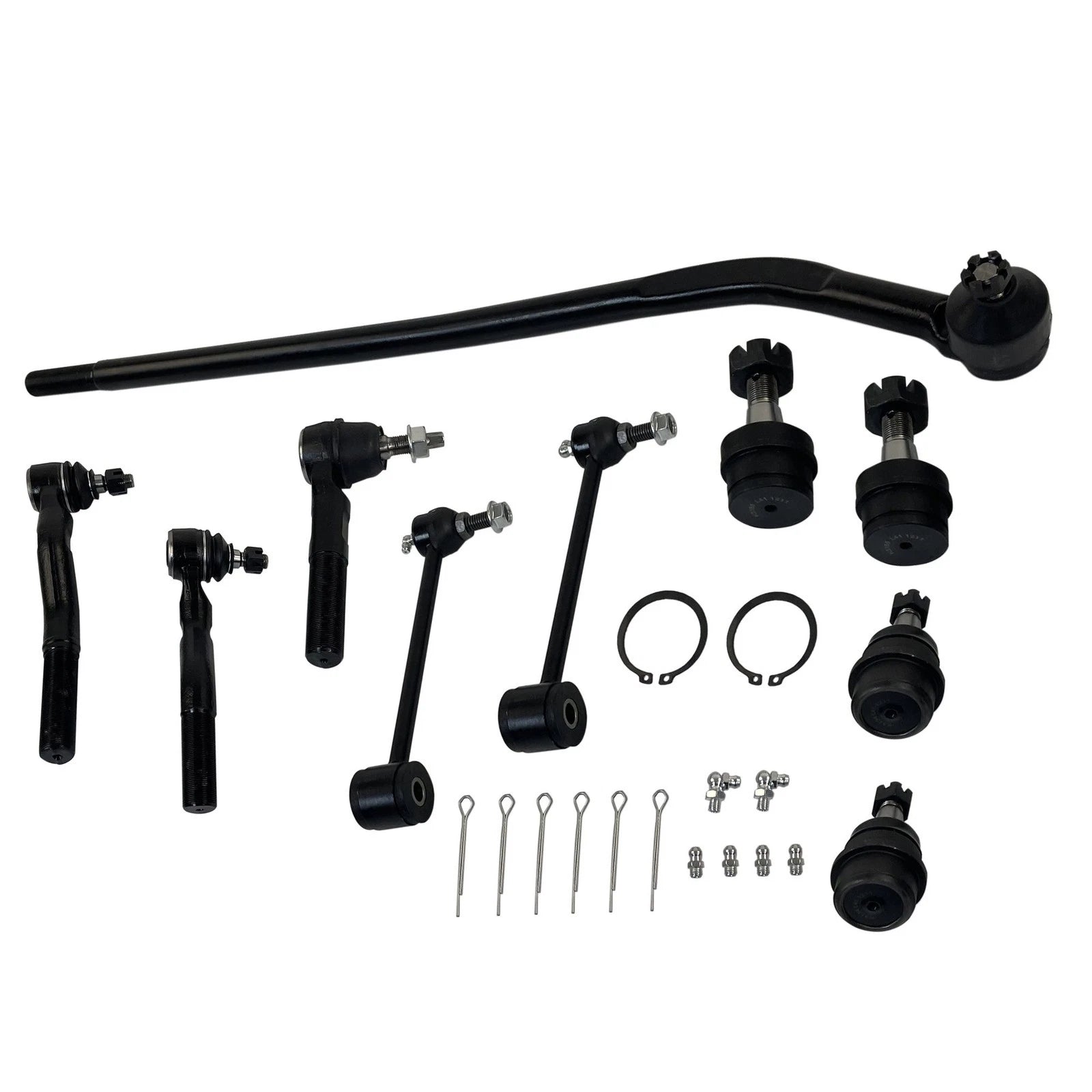 Set of 10 Ball Joints and Tie Rods for Jeep Wrangler (2007–2018)