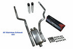 Dual Exhaust Kit for Ford F-150 (1987–1997) Slash Tip Rear Exit