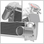 Full Aluminum 3-Row Racing Radiator for Chevrolet Corvette C3 V8 (1973–1976)