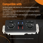 A/C Climate Control HVAC for Chevrolet Avalanche 1500 2500 (2003–2006) 599210