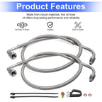 Oil Hose Kit 2204030 for Polaris Magnum Trailblazer Trail Boss 330 (2003–2008)
