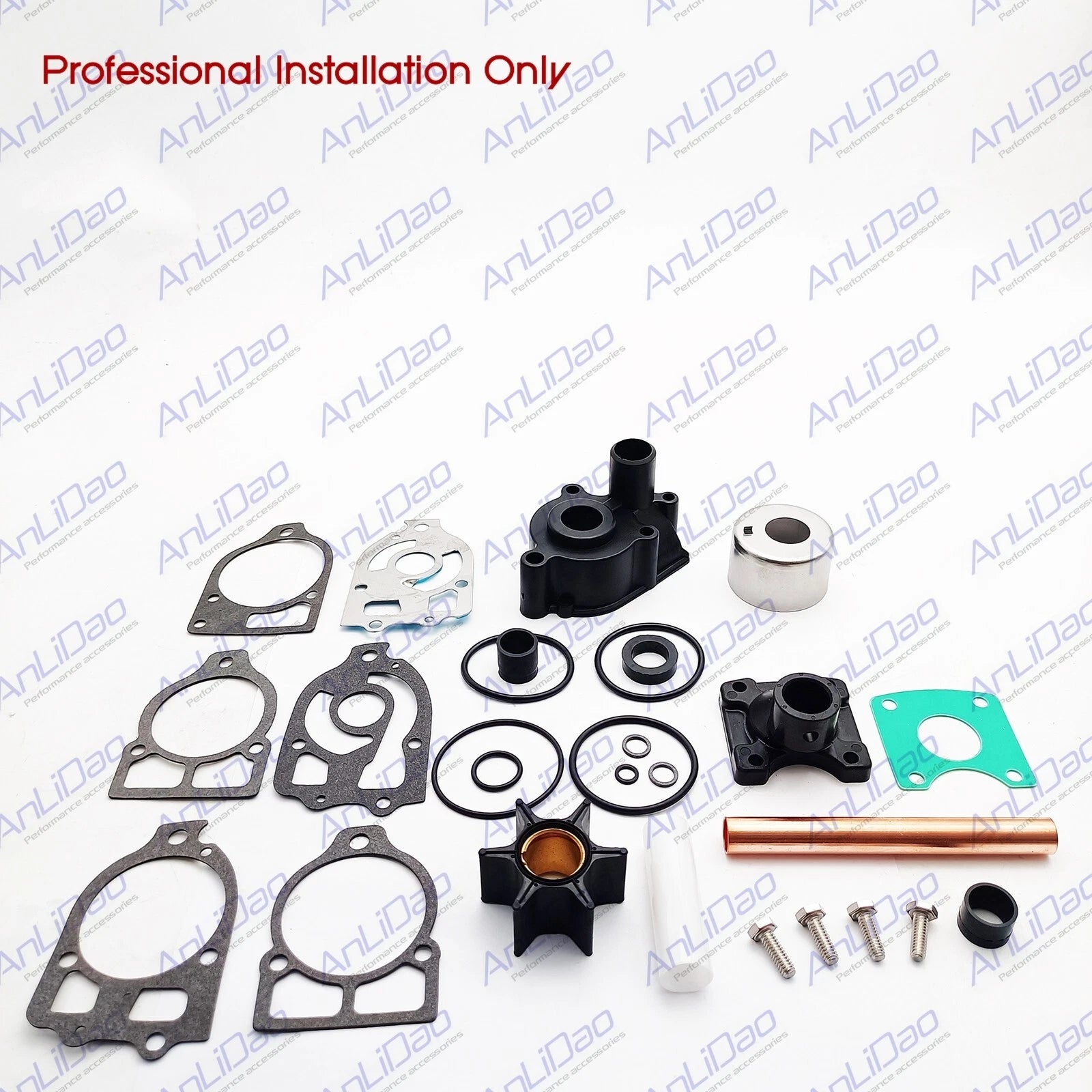 Water Pump Kit for Mercruiser Alpha One Gen 1 & MR (46-96148A8, 54235A2)