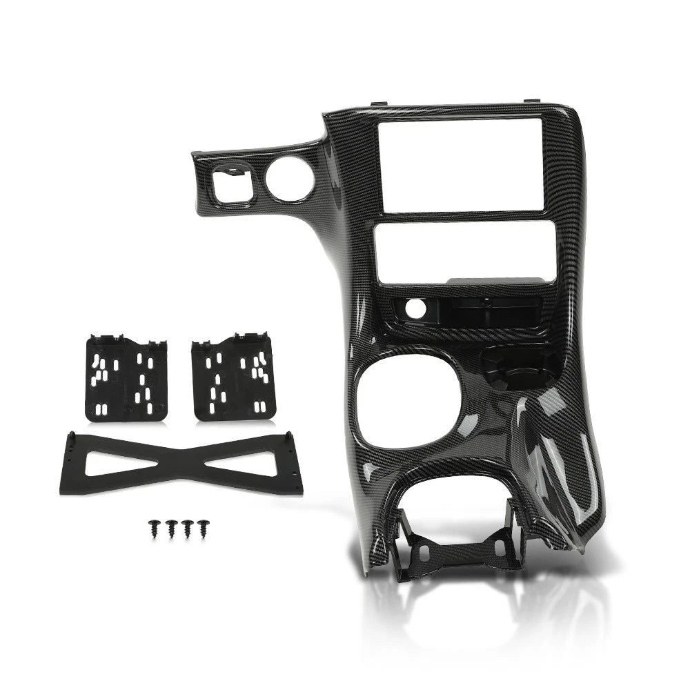 Double Din Radio Dash Installation Kit for Corvette C5 (1997–2004) Carbon Look