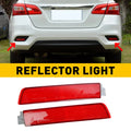 Rear Bumper Reflector Lights for Nissan Sentra (2013–2018)