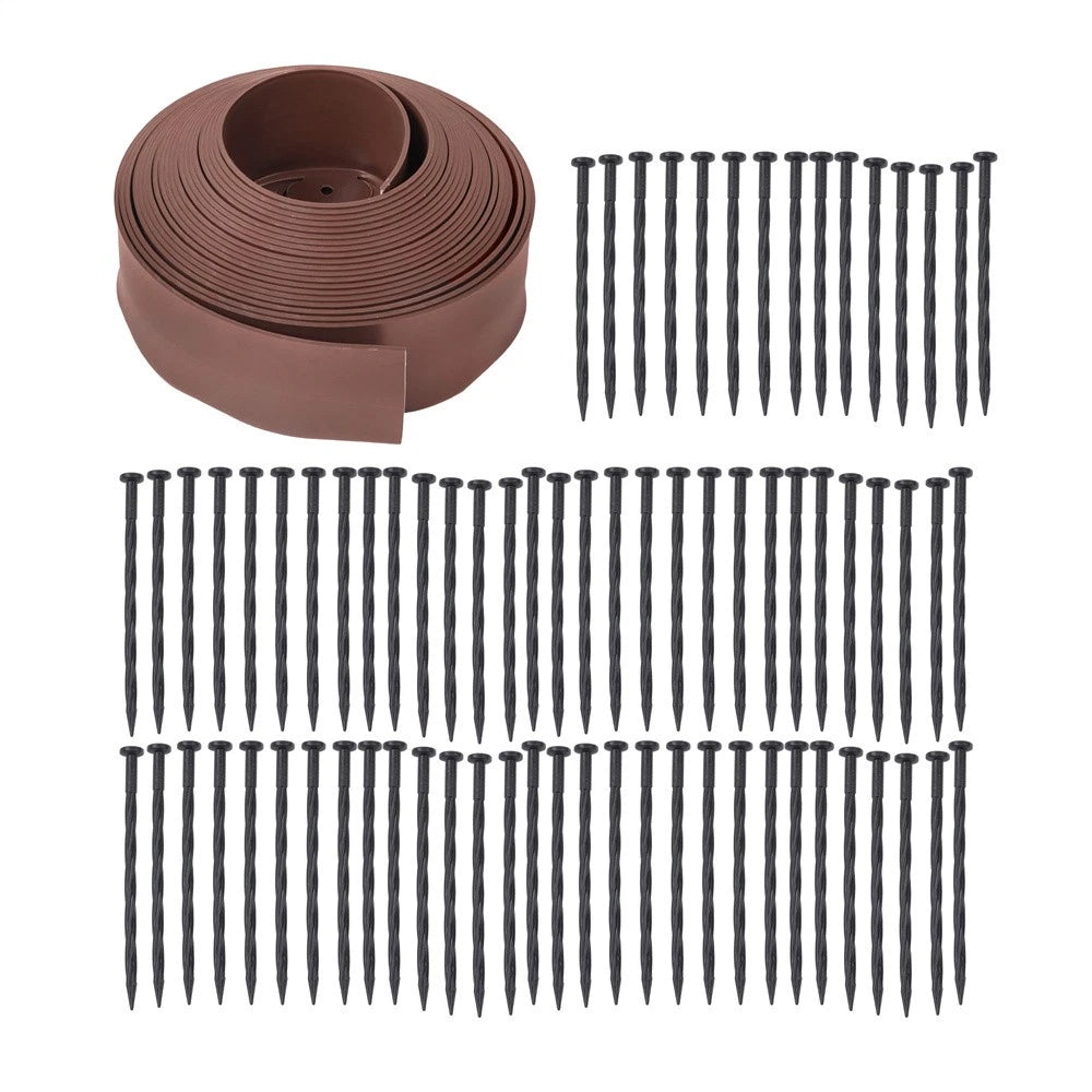 L-shaped Lawn Edging Kit for Garden (No Dig)