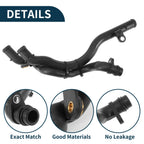 Radiator Hose Coolant Pipe for Audi Q5 (2009–2012) No. 06E121044AF/06E121044E