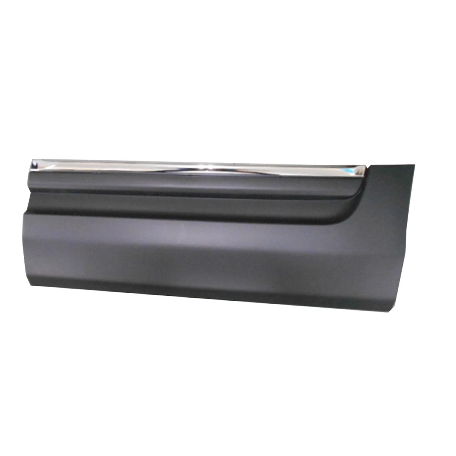 Driver Side Rear Lower Door Molding Replacement w Chrome Insert for Ford