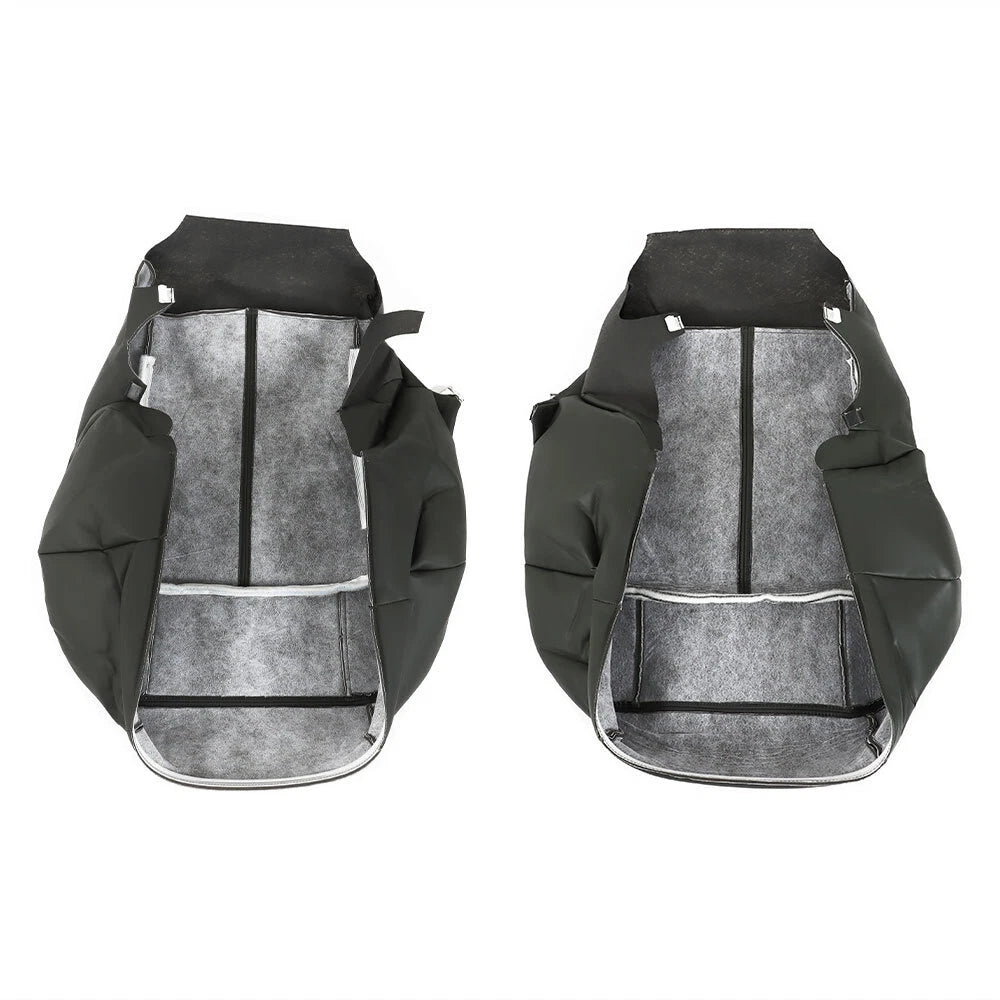 Set of 4 Leather Seat Covers for Chevy Silverado & GMC Sierra (1999–2002)