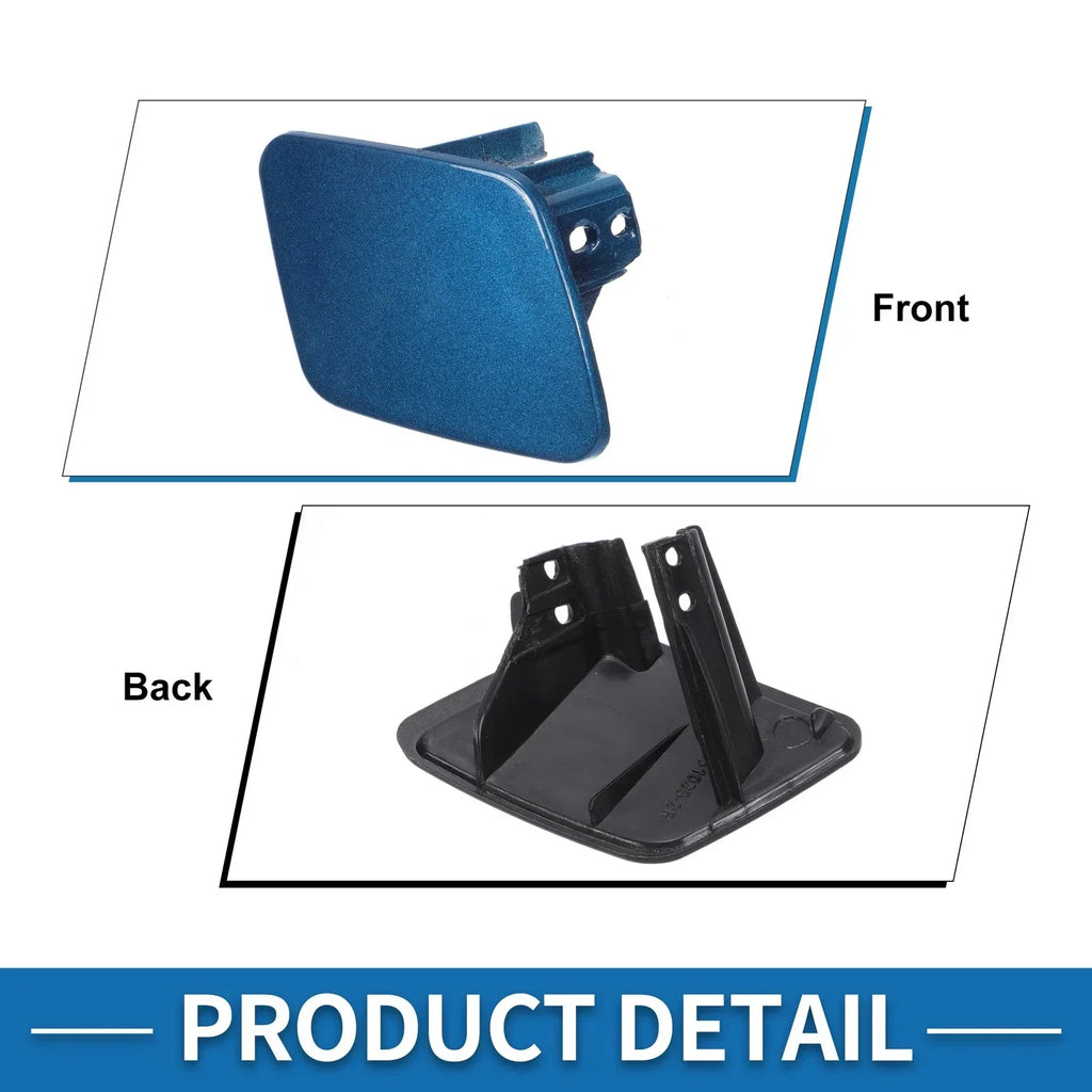 Front Right Side Bumper Headlight Washer Nozzle Cover Cap for BMW 1 Series Blue