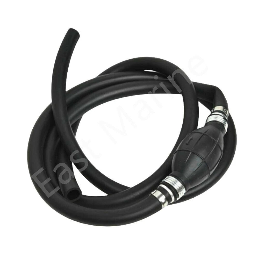 3/8" Fuel Hose Line Assembly with Primer Bulb for Marine Outboard Motors