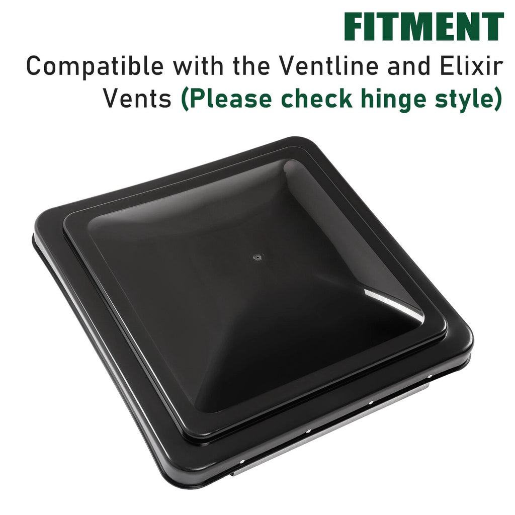 14" x 14" RV Replacement Roof Vent Cover for Camper (Trailer Vent Cover)