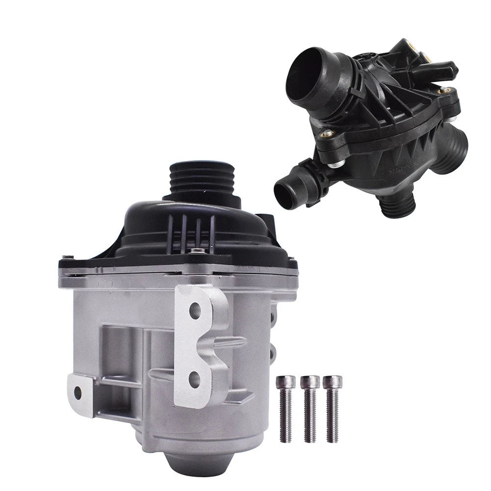Electric Water Pump with Thermostat for BMW E60 E82 335i X1 X3 X5 (2007–2013)