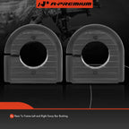2X Rear Sway Bar Bushing Kit for Nissan Altima Maxima (2002-2006)