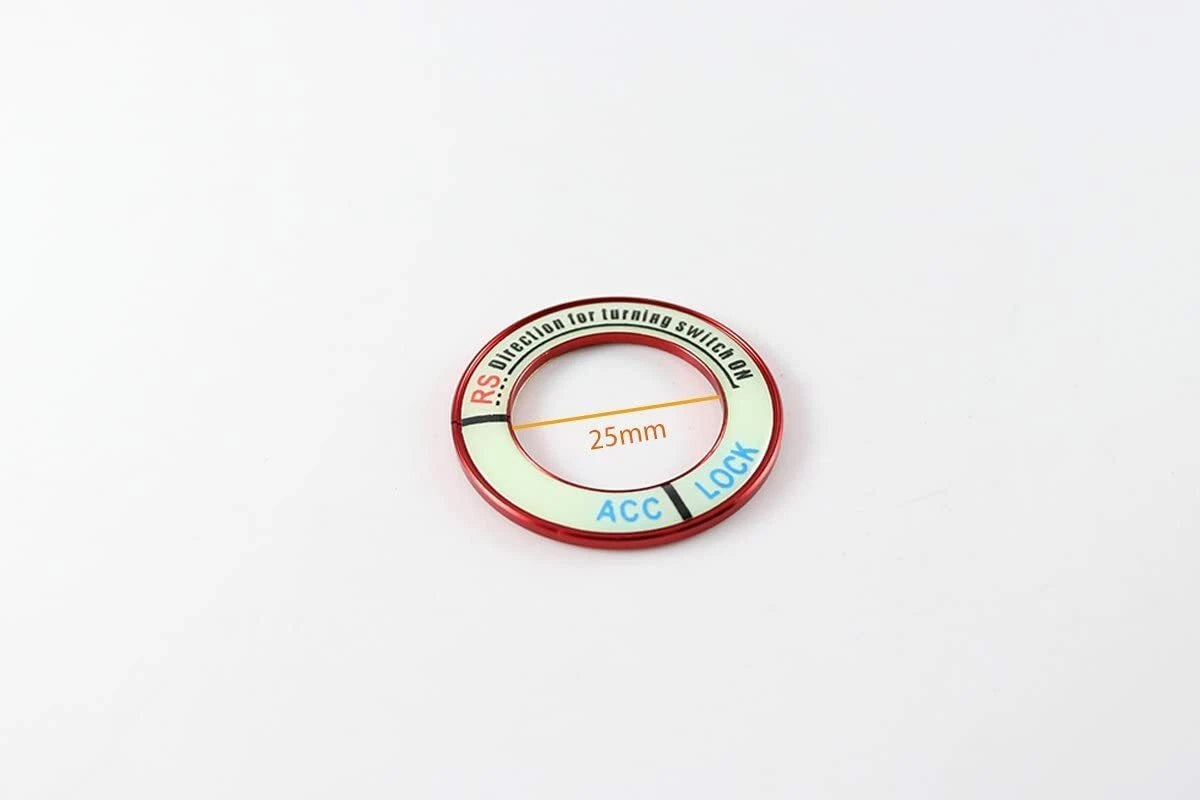Engine Start-Stop Switch Key Hole Sticker for Honda Civic Accord (2016-2021)