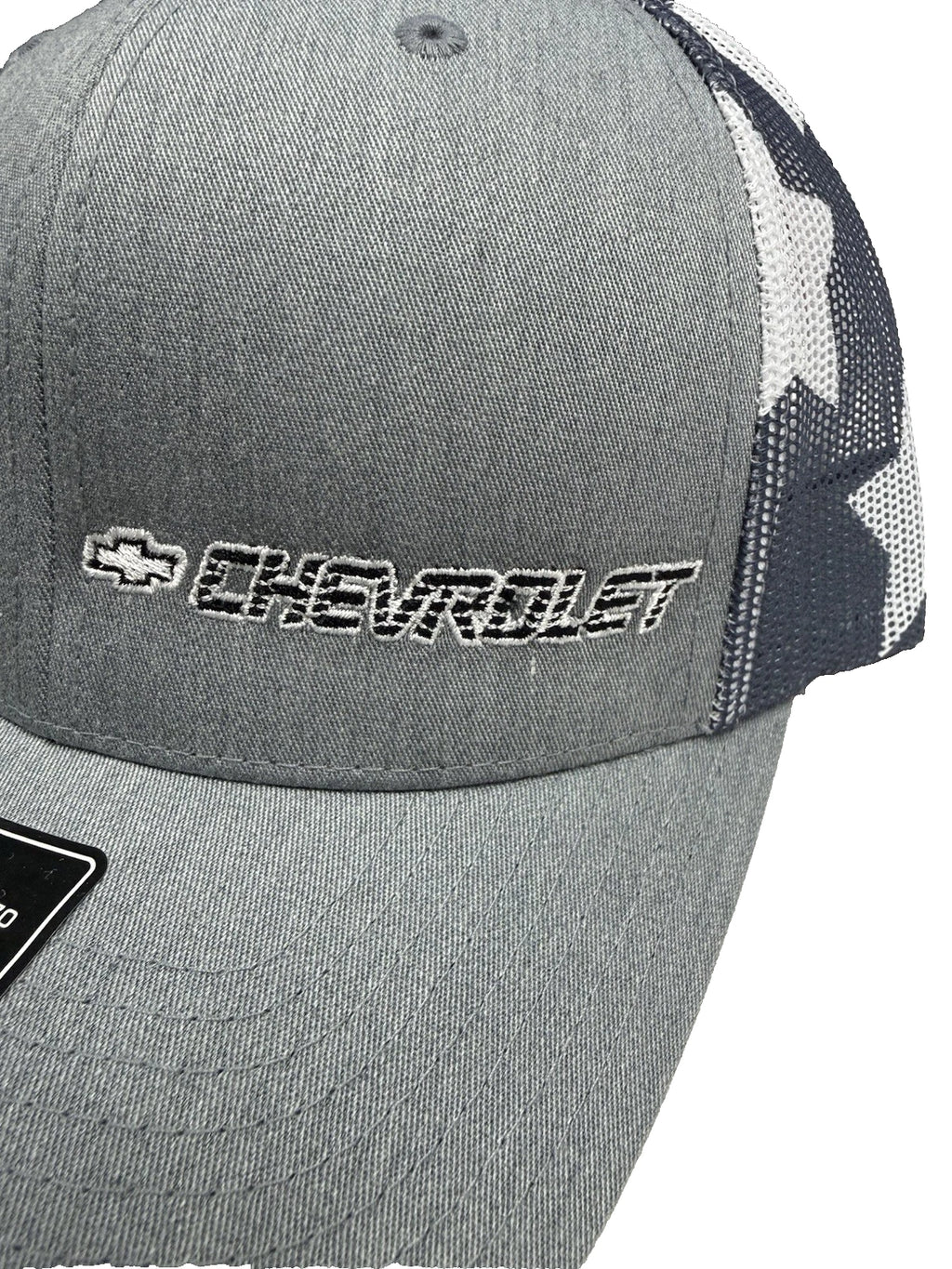 Licensed American Flag Back Trucker Hat Snap Back for Chevrolet (2005–2015)