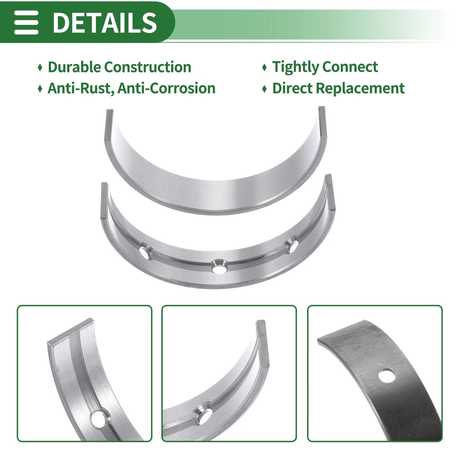 Main Bearing Set No. 1170131080 for Toyota Tundra (2005–2014)