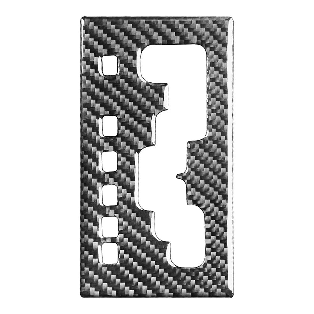 Interior Gear Shift Panel Cover Trim for Chrysler 300 300C (2005–2007) Carbon Black