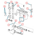 Gearcase Seal Kit for Johnson Evinrude Outboard (18-2659, 396355)
