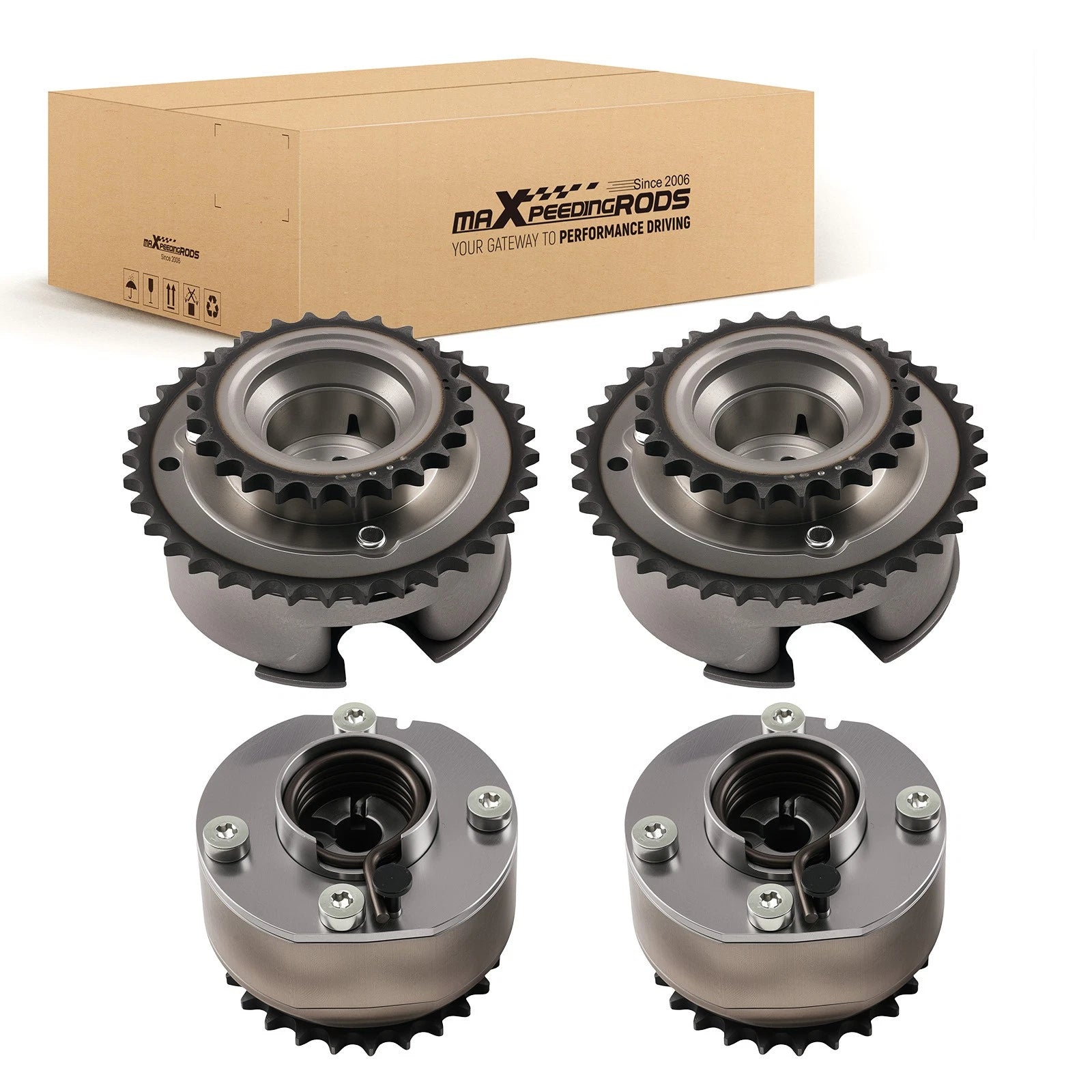 Set of 4 VVT Cam Timing Adjusters for Lexus ES350 ES300h (2007–2017) 13050-31170