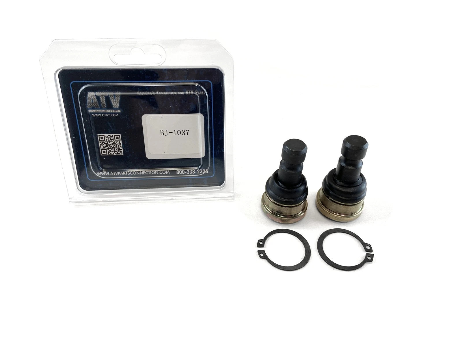 Set of 2 Ball Joints for Polaris (7710533, 7081263) Upper or Lower Low-Friction