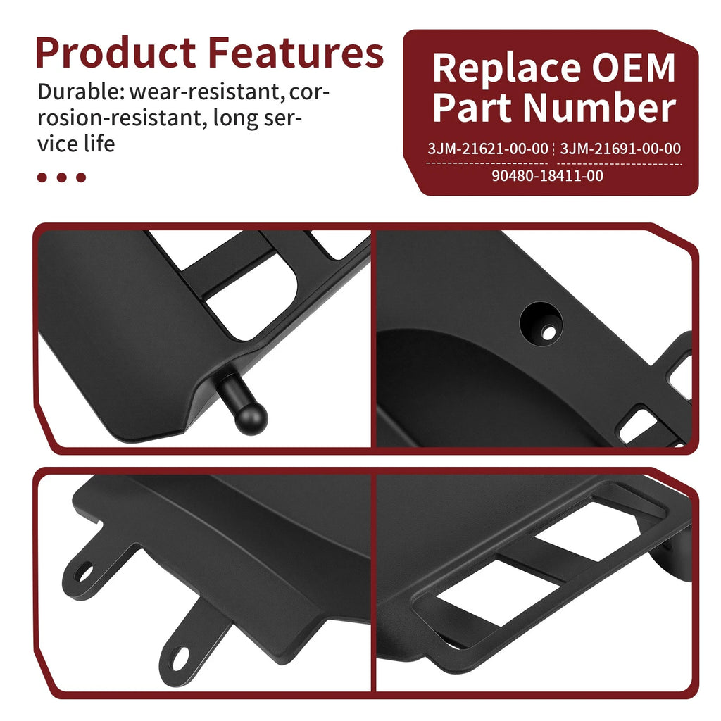 Set of 2 Heel Guards Mud Flaps for Yamaha Blaster (1990–2006) 3JM-21621-00-00