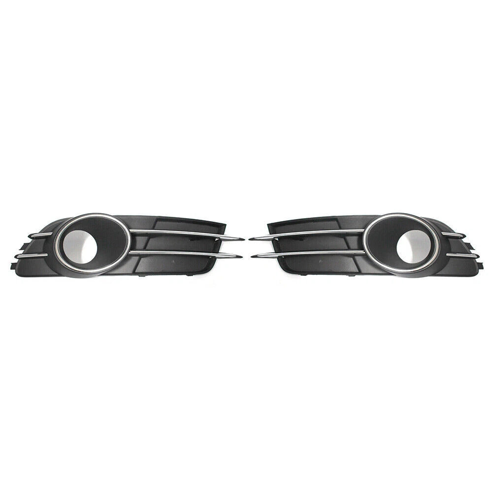 Lower Bumper Fog Light Grille Cover for Audi A6 C7 (2011–2015)