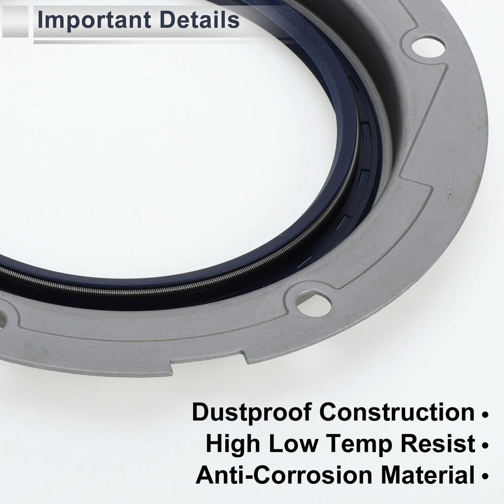 1 Pc Crankshaft Oil Seal with Flange for Mitsubishi 4D31T (No.ME011867)