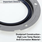1 Pc Crankshaft Oil Seal with Flange for Mitsubishi 4D31T (No.ME011867)