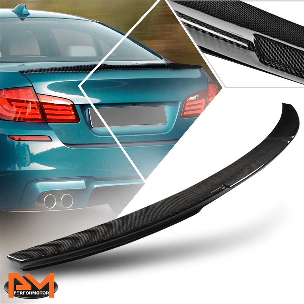 Carbon Fiber Duck Bill Trunk Lid Spoiler for BMW 5-Series/M5 F10 F11 (2010–2016)